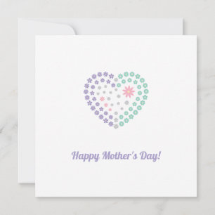 Customizable Floral Devotion Card
