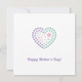 Customizable Floral Devotion Card