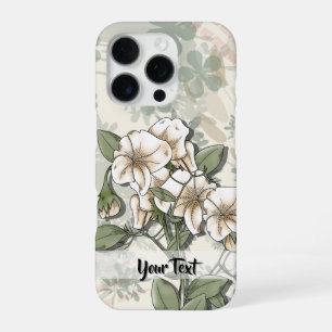 Customizable Floral Mixed Media Phone Case