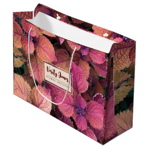 Customizable Florist's Large Gift Bag
