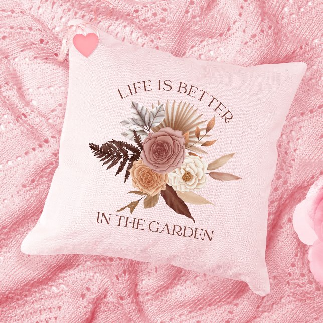 Customizable Flower Design Pillow (Other Design this Product)