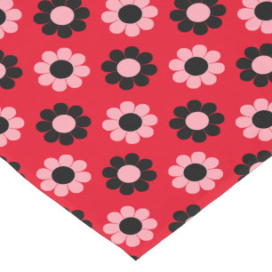 Customizable Flower Power Short Table Runner