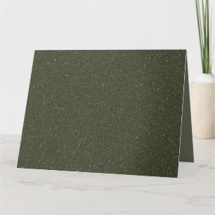 Customizable Folded Thank You Card – Moss Noise