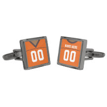 Customizable Football Jersey Cuff Links