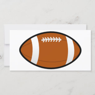 Customizable Football Photocards