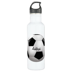 Customizable Football Soccer Ball 710 Ml Water Bottle
