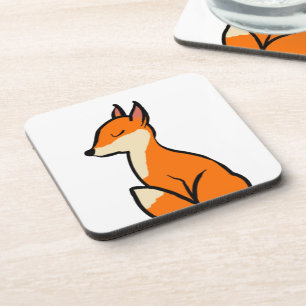 Customizable Fox Coaster