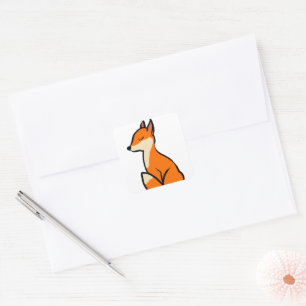Customizable Fox Sticker
