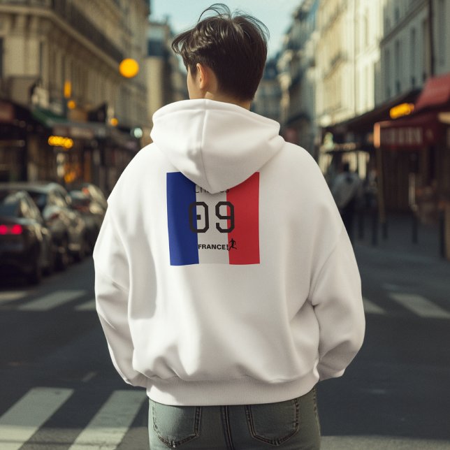 Customizable France Flag Soccer Personalized  Hoodie (Creator Uploaded)