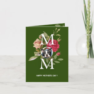 Customizable French Bulldog Mother's Day Card