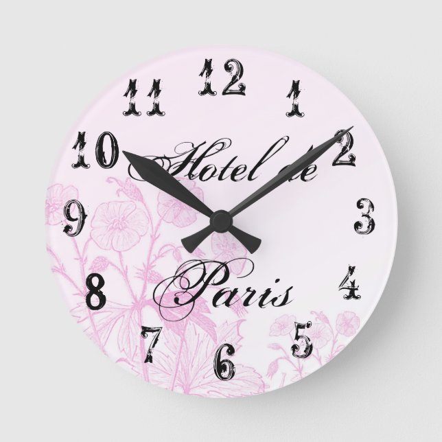 Customizable French Country Wall Clock (Front)