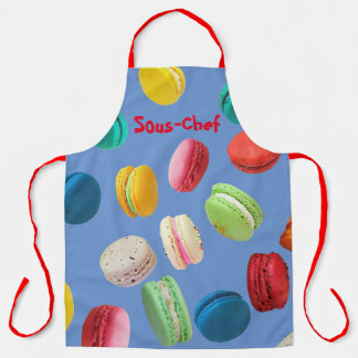 Customizable 'French Macarons' Apron