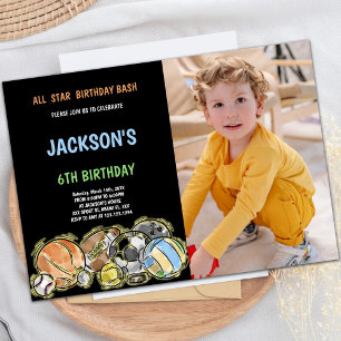 Customizable Fun Party Invitations for Kids