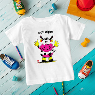 Customizable Funny Cow Kids T-Shirt