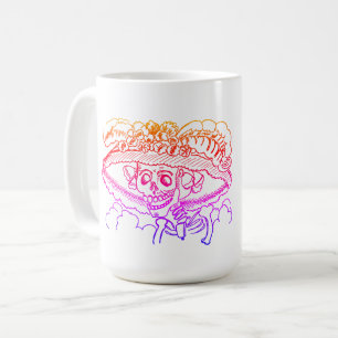 Customizable Funny Derby Day 2024 Catrina Skeleton Coffee Mug