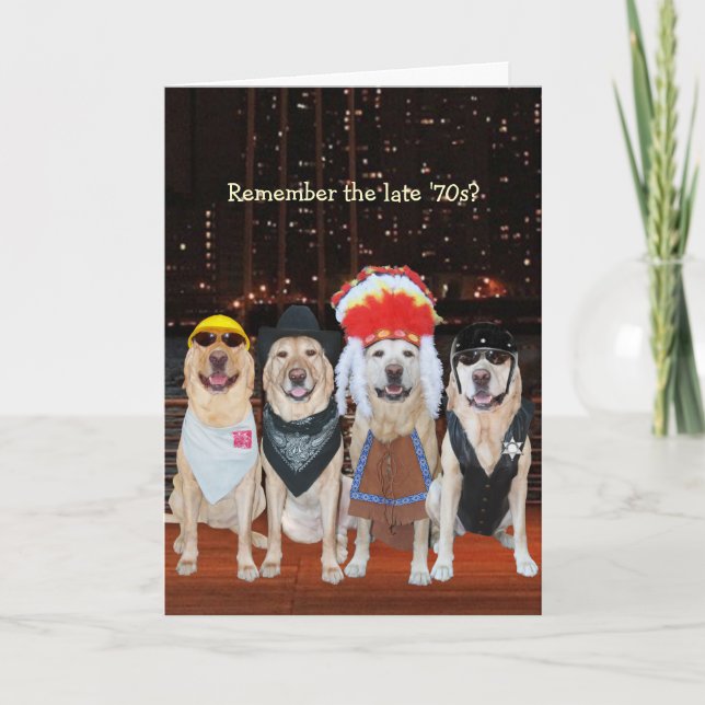 Customizable Funny Dog/Lab Card Spoof (Front)