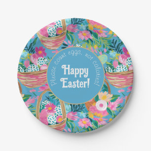 Customizable funny Egg-tastic Easter Plate