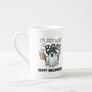 Customizable Funny Halloween beer drinkware Bone China Mug