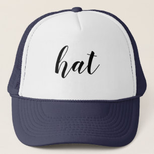Customizable Funny Literal Word Trucker Hat