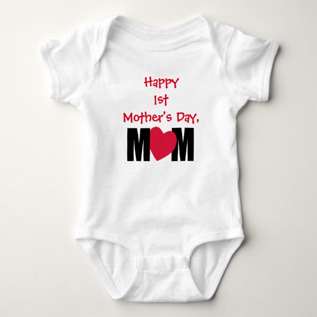 Customizable Funny Mother's Day Baby Creeper (Front)