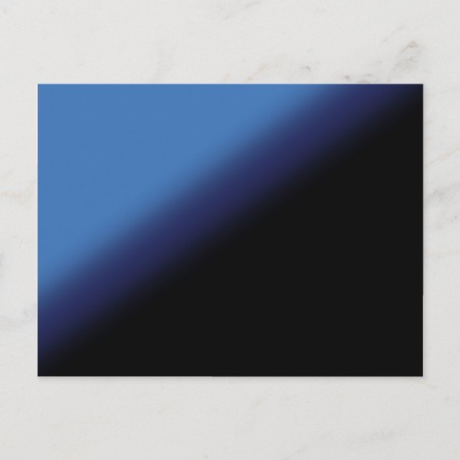 Customizable Galaxy Gradient Postcard (Front)