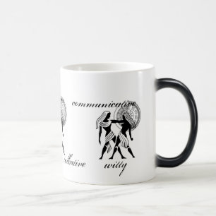 Customizable Gemini traits Greek-style Zodiac Magic Mug
