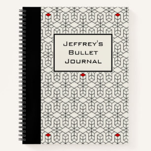 Customizable Geometric Bullet Journal