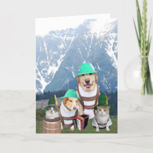 Customizable German Birthday for Anyone from Group Card