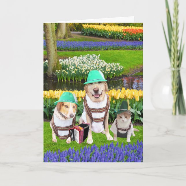 Customizable German Card (Front)