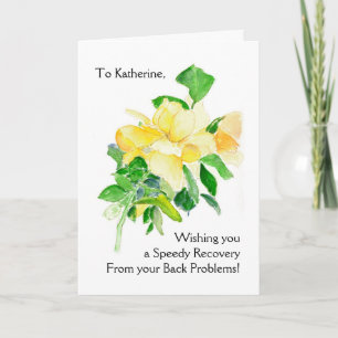 Customizable Get Well Card - Dreaming Spires