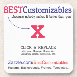 Customizable Gift Template Coaster
