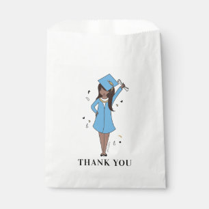 Customizable Girl Avatar   High School Graduation  Favour Bag