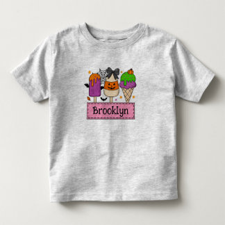 Customizable Girls' Halloween T-Shirt