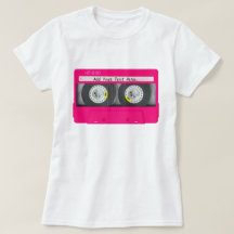 Customizable Girly Pink Cassette Tape