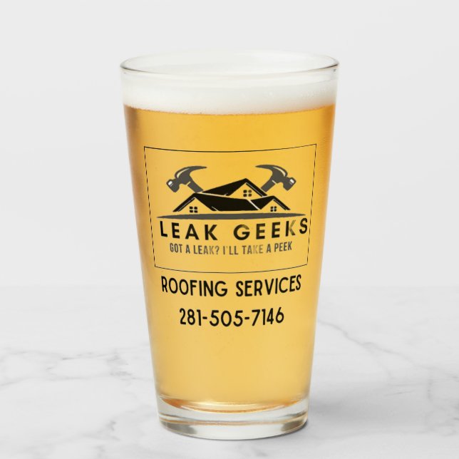Customizable Glass Cup – Add Logo/Event Design  (Front Filled)