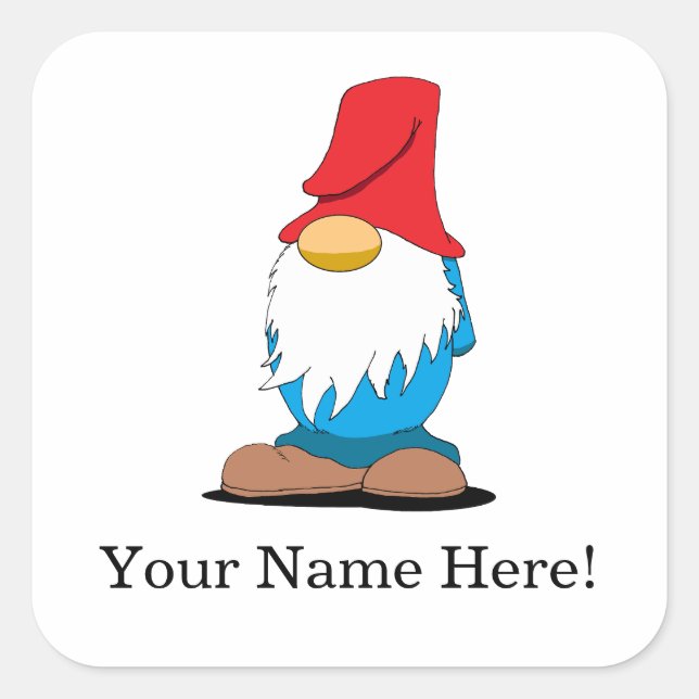 Customizable Gnome Stickers (Devant)