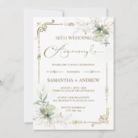 Customizable Golden Jubilee Anniversary