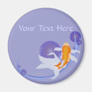 Customizable Goldfish Magnet