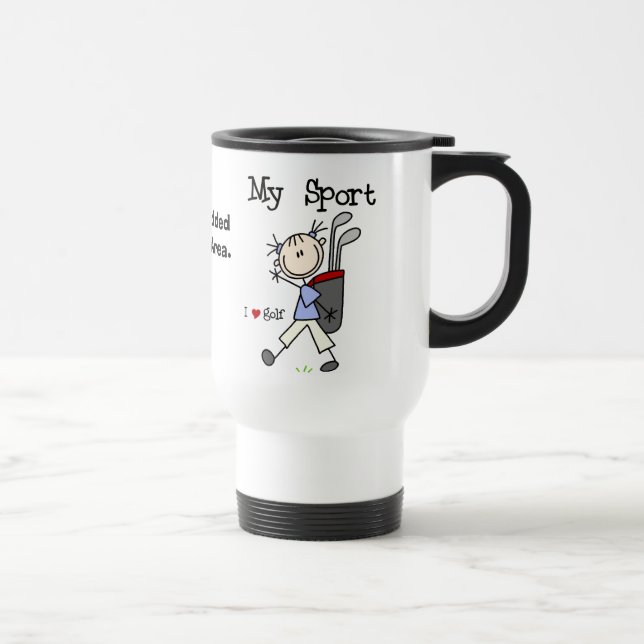 Customizable Golf My Sport Mug (Right)