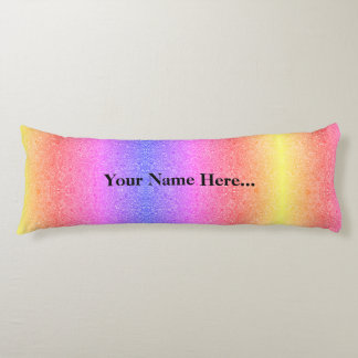 Customizable Gradient Body Pillow