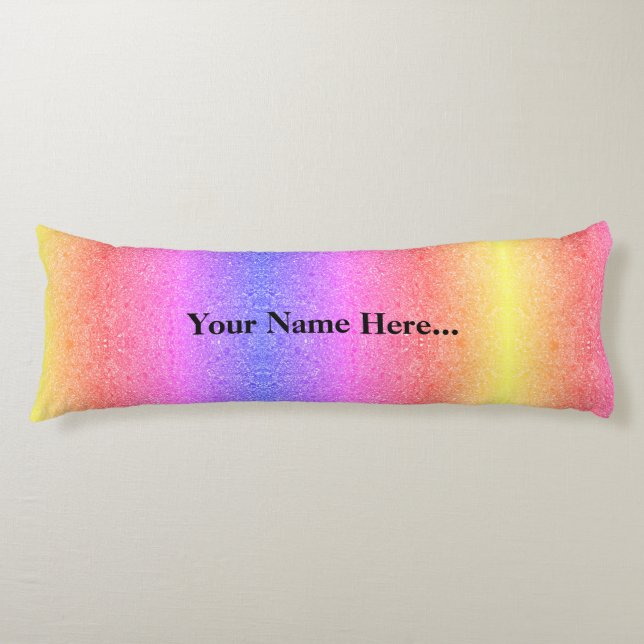 Customizable Gradient Body Pillow (Front)