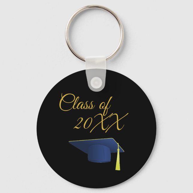 Customizable Graduation Class of  Keychain (Front)