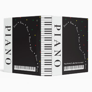 Customizable Grand Piano 1.5" Binder