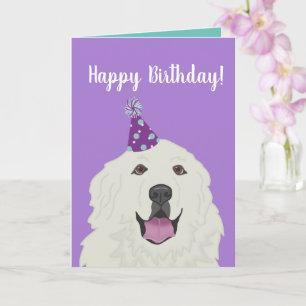 Customizable Great Pyrenees Card