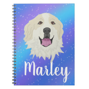 Customizable Great Pyrenees  Notebook