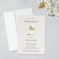 Customizable Green Dino Party Theme Baby Shower