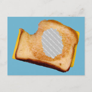 Customizable Grilled Cheese Sandwich Postcard