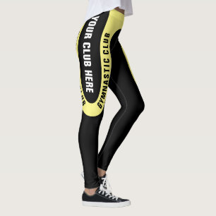 Customizable Gymnastic Club Leggings Version 1