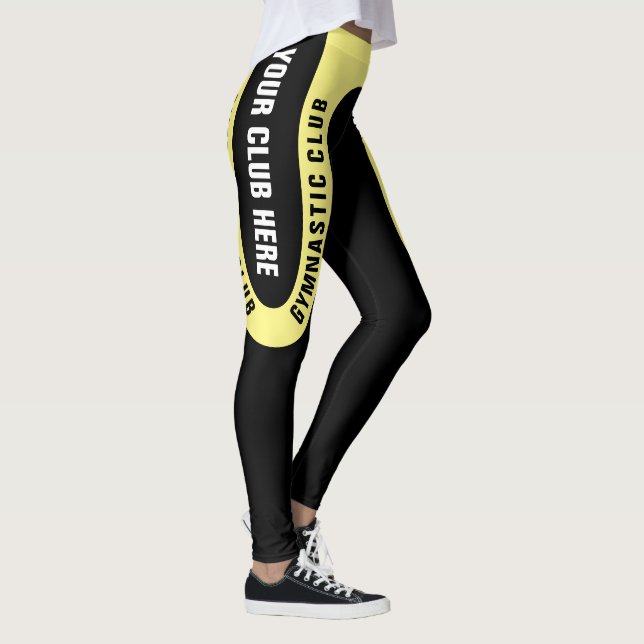 Customizable Gymnastic Club Leggings Version 1 (Right)