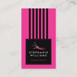 Customizable Hair Stylist Business Card Template